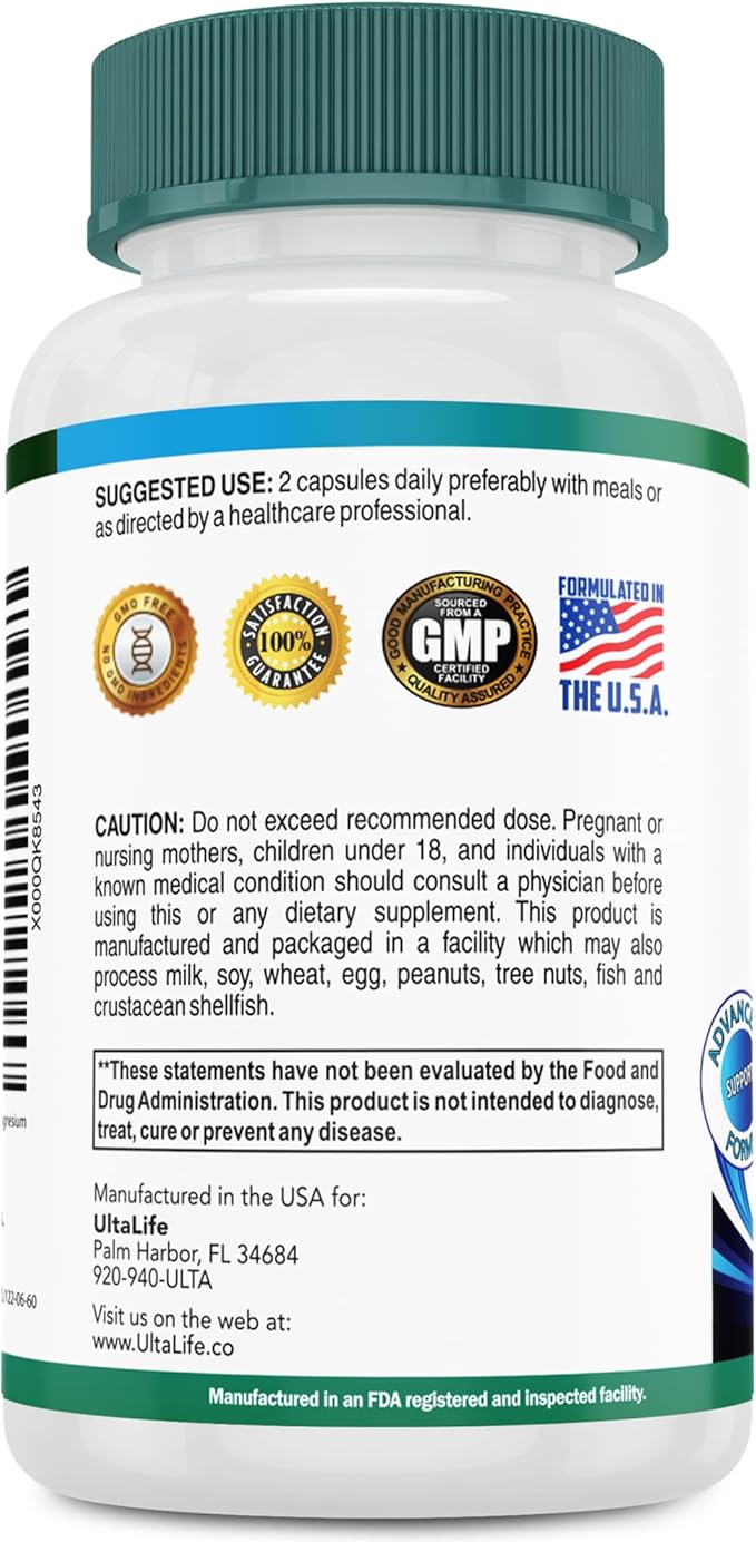 Daily Thyroid Boost Advanced Formula with Iodine Ashwagandha Vitamin B12 Zinc and Selenium for Energy Metabolism and Focus 60 Capsules