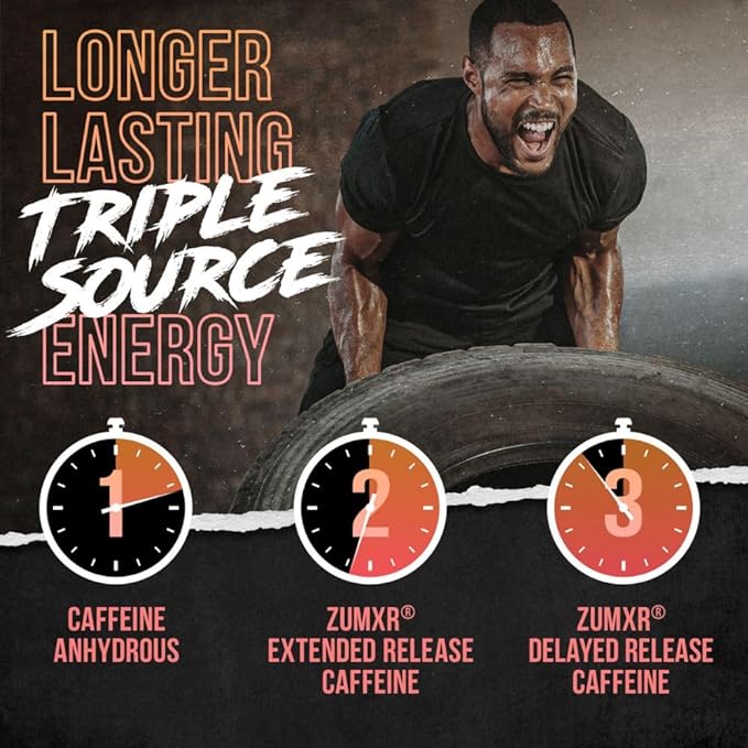 ALPHA LION Core Pre Workout Powder with Creatine for Performance, Beta Alanine for Muscle, L-Citrulline for Pump & Tri-Source Caffeine for Sustained Energy (30 Servings, Fruit Punch Flavor)