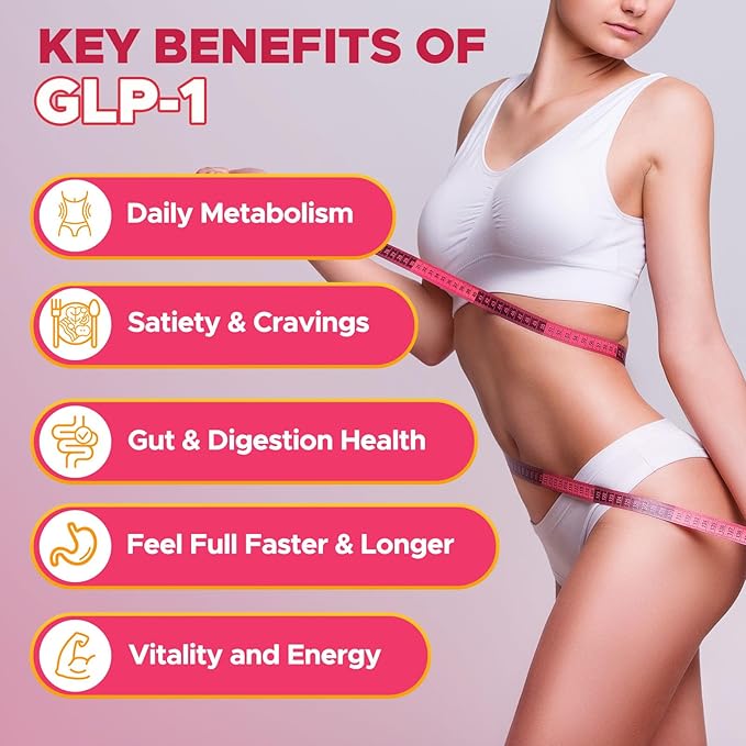 GLP 1 Gummies, GLP-1 Supplement for Women & Men, GLP1 Probiotic Gummy with Akkermansia Probiotic, Berberine, No Sugar for Immune, Gut, Energy, GLP-1 Levels, Strawberry Flavor-90 Gummies