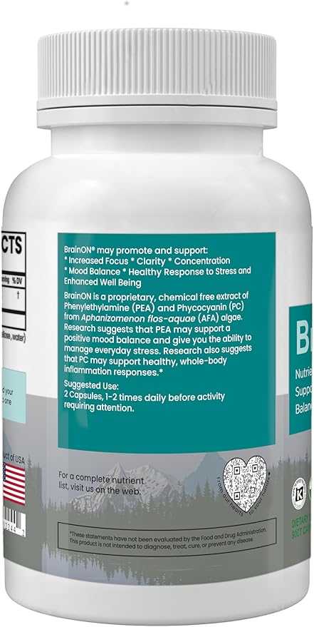 E3LIVE Blue Majik Organic Spirulina Powder: Superfood Your Way to Radiant Health and Wellness - No Fishy Smell, 100% Vegan Protein 90 Count