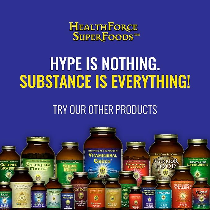 HealthForce SuperFoods Liver Rescue - Natural Liver Cleanse - Liver Health Formula with Milk Thistle & Dandelion Root - Gluten-Free & Vegan - 60 Capsules