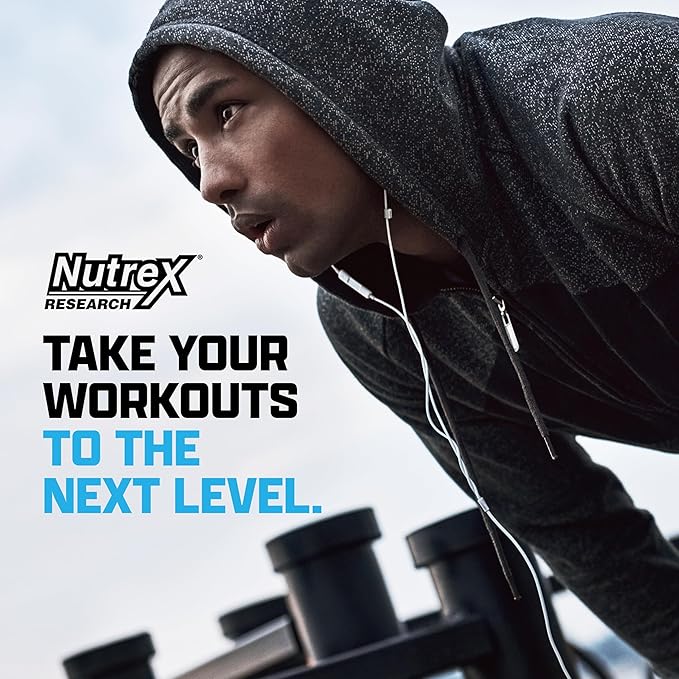 Nutrex Research Outlift Clinical | Clinically Dosed Pre Workout Powder with Creatine, 8G Citrulline, EAA | Energy, Performance, Pump Preworkout Supplement for Men & Women (22 Servings, Fruit Punch)
