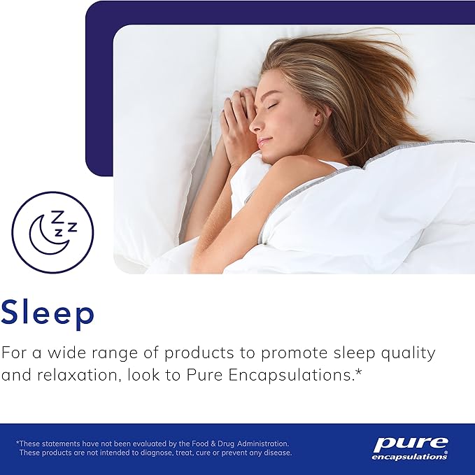 Pure Encapsulations Best-Rest Formula - Supports Restful Sleep - for Relaxation - Restful Sleep Supplement - Non-GMO & Vegan - 120 Capsules