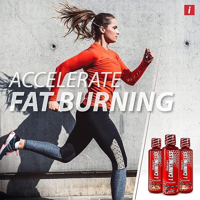 iSatori L-Carnitine LS3 1500, Triple-Blend Liquid L Carnitine Supplement, with Acetyl & Tartrate, Stimulant Free Energy, No Calories, Sugar or Gluten, Keto-Friendly, Malibu Beach Flavor (32 Servings)