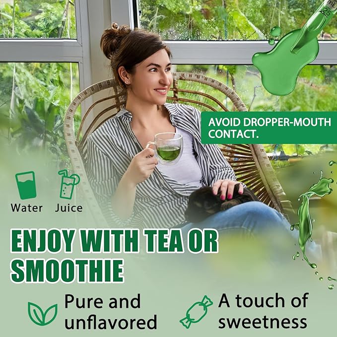 Mullein Drops for Lungs - Mullein Leaf Extract Supplement - Lung Detox & Bronchial Cleanse for Smokers - Respiratory Health Support - 4oz