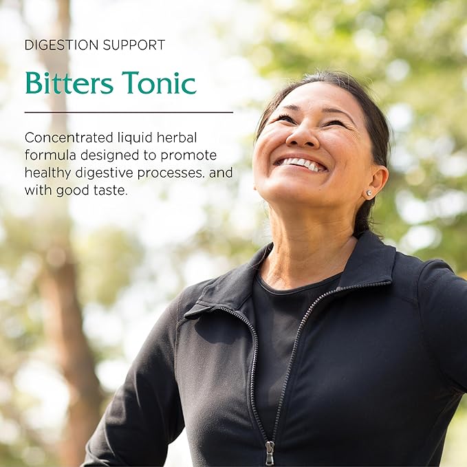 Vitanica Bitters Tonic, Liquid Digestion Supplement, Digestion Support, Alcohol Free, Vanilla Orange, Vegan, 4 Ounce (Bitters Tonic)