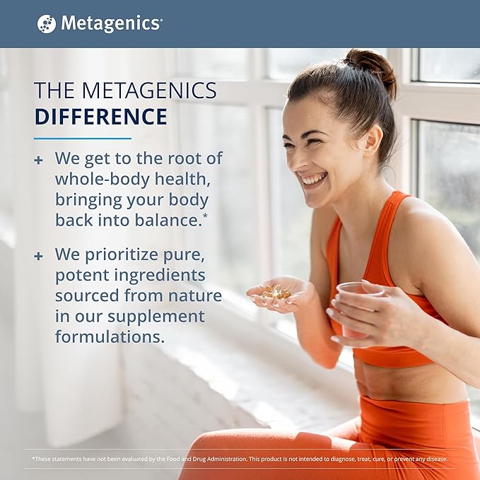 Metagenics E-400 Selenium - Antioxidant & VIT E Support* - Non-GMO, Gluten-Free, Vegetarian - Contains 50 mcg Selenium, 268 mg Vitamin E & 97 mg Calcium - 60 Tablets