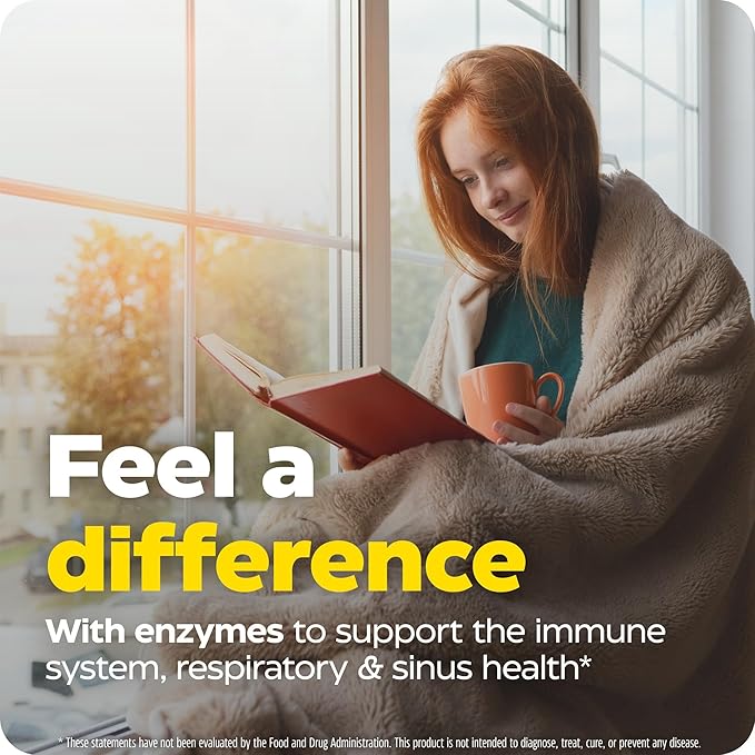 Enzymedica, Immune Defense, Regular Strength, Proteolytic Enzymes for Immune Support, 120 Count