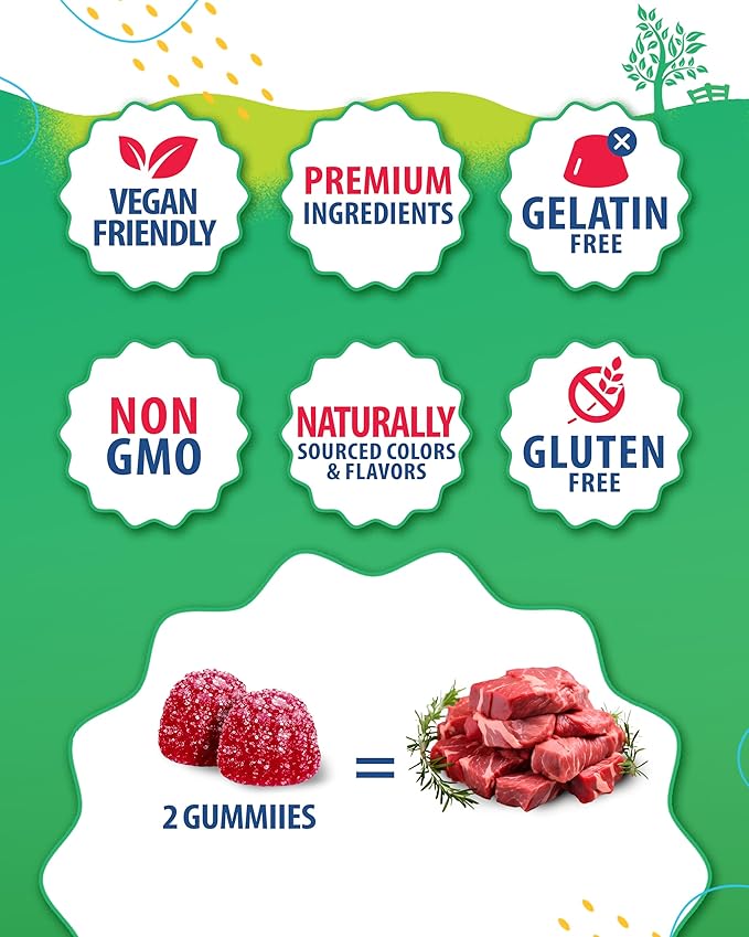 SUNNY SAM Zinc Chewable Gummy & Magnesium Gummies for Kids