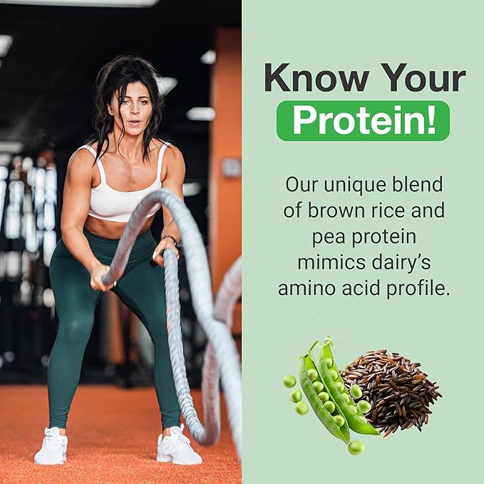 PEScience Select Vegan Plant Based Protein Powder, Chocolate, 27 Serving, Pea and Brown Rice Blend