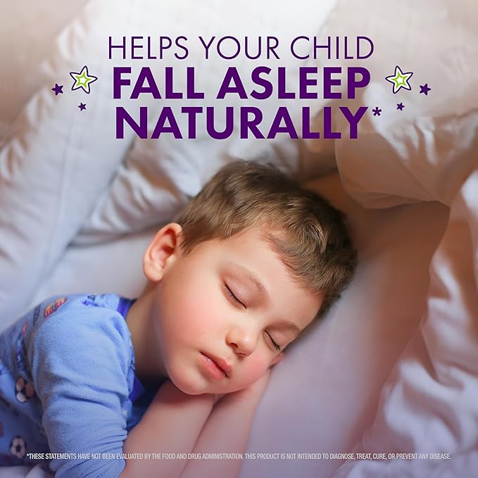 VICKS PURE Zzzs Kidz + Immunity, Kids Melatonin Gummy, Sleep Aid, Low Dose Melatonin for Kids, Zinc for Immune Support, Melatonin 1 mg, Melatonin Gummies Kids, Berry Flavor, 60 Sleep Gummies