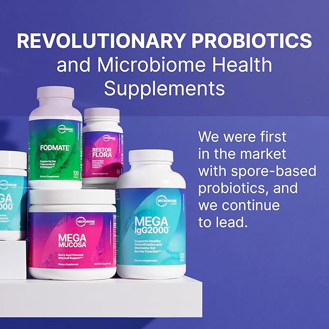 Microbiome Labs Zenbiome COPE - Probiotic Mood Support Supplement with Vitamin B6, B12 & Saffron Extract - Promotes Better Occasional Stress Coping (60 Capsules)