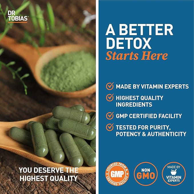 Dr. Tobias Liver 21 Day Cleanse, Herbal Liver Detox Cleanse with Solarplast, Artichoke Extract, Milk Thistle, Dandelion Extract & Digestive Enzymes, 63 Vegetable Capsules, 3 Daily, Pack of 2
