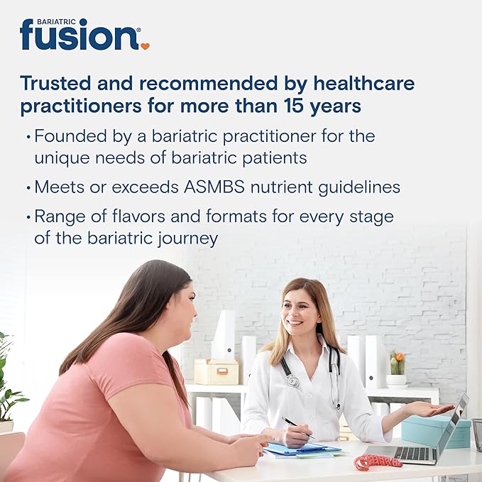 Bariatric Fusion Dissolvable Vitamin D3 5000 IU Quick Melt | Lemon Citrus Flavored Chewable Vitamin D Supplement | Healthy Bone Support* | Gluten, Dairy, and Soy Free | 90 Fast Melting Tablets