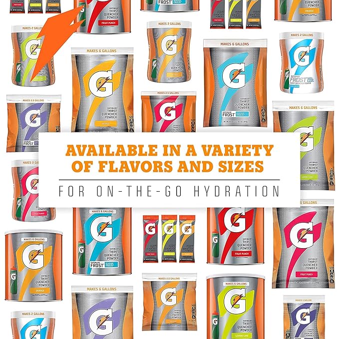Gatorade Thirst Quencher Powder, Glacier Freeze, 51oz Powder (Pack of 3)