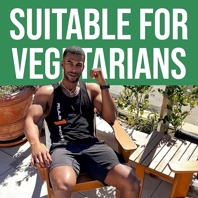 Rule 1 Proteins Plant Protein - Vegan, Gluten-Free, Dairy Free, & Soy Free Protein Powder with 20g Protein per Serving (20 Servings, Frozen Banana)