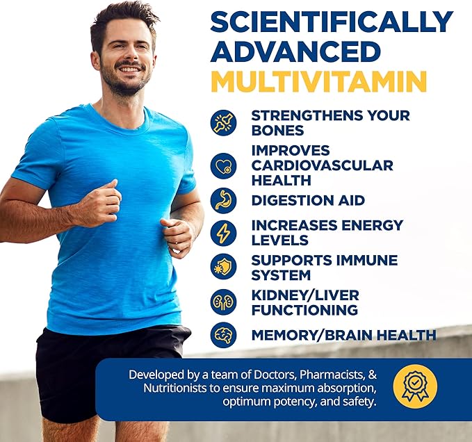 LifeSourceVitamins LifeSource Vitamins Whole Food Multivitamin & Minerals with 71 All Natural Ingredients, Probiotics, Digestive Enzymes, Chelated Minerals and Non-GMO, 360 Tablets