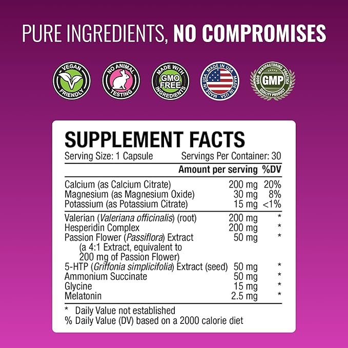 Approved Science Menoprin PM - Advanced Menopause Support - Protykin, Black Cohosh - 1 Bottle Menoprin PM - 30 Capsules - Vegan