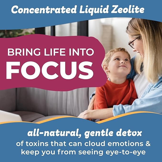 Kidz Cleanse | Zeolite Detox for Kids | Development, Behavior, Energy and Gut Health Support Supplement | Easy to Take, Pure Liquid Zeolite Drops + Methyl B12 + D3 (Raspberry Flavor) - 2oz