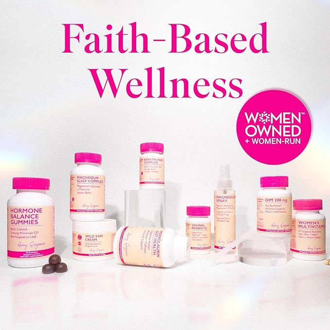 Hormone Balance Gummies for Women - Hormone Harmony for Mood, Energy, Bloating - Hormonal PMS, Perimenopause & Menopause Support - Red Raspberry Leaf & Black Cohosh - 60 Gummy Supplements