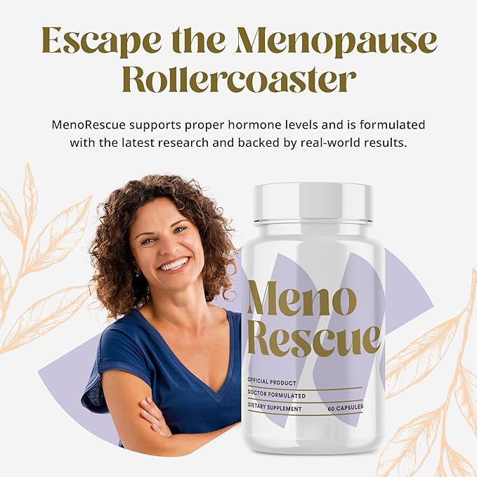 Menopause Supplements for Women - All Stage Meno Relief for Hot Flashes - Women's Hormone Support - Complete Menopause Relief - Menopause Support for Over 50 - Happy Natural Harmony Formula