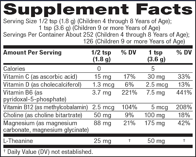 Natural Vitality Calm Sleep, Magnesium Citrate, Sleep Aid Drink Mix, GABA, Sleep Aid, Vegan, Gluten Free & Non-GMO, Mixed Berry Flavored, 16 oz.