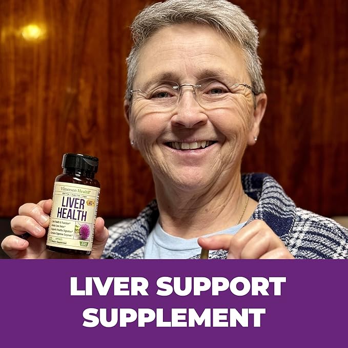 Liver Cleanse Detox & Repair Milk Thistle Supplement. Liver Support with Digestive Enzymes, Artichoke Extract, Dandelion Root Supplement. Milk Thistle Liver Detox & Liver Cleanse. 60 Liver Health Caps