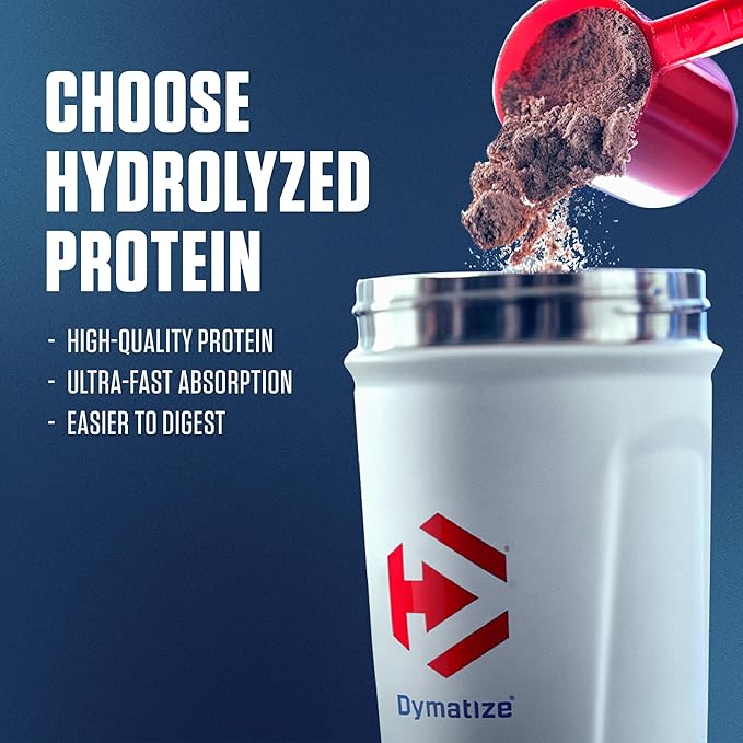 Dymatize ISO100 Hydrolyzed Protein Powder, 100% Whey Isolate Protein, 25g of Protein, 5.5g BCAAs, Gluten Free, Fast Absorbing, Easy Digesting, Fudge Brownie, 5 Pound
