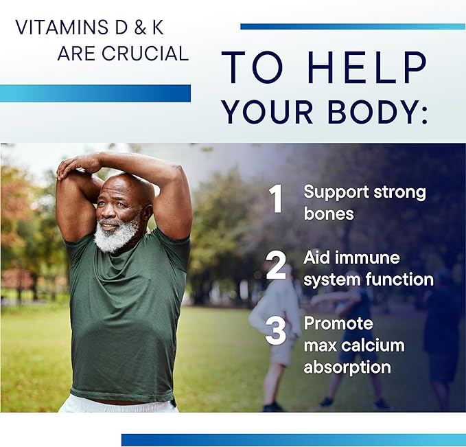 Biotics Research Bio-DK Caps™–Emulsified Vitamin D and K, Vitamin D3 125 mcg & Vitamin K (k1,k2) 550 mcg- MK7– Vitamin D3 K2 K1, Stronger Bones, Musculoskeletal Strength, Healthy Heart & BMI 60 Caps