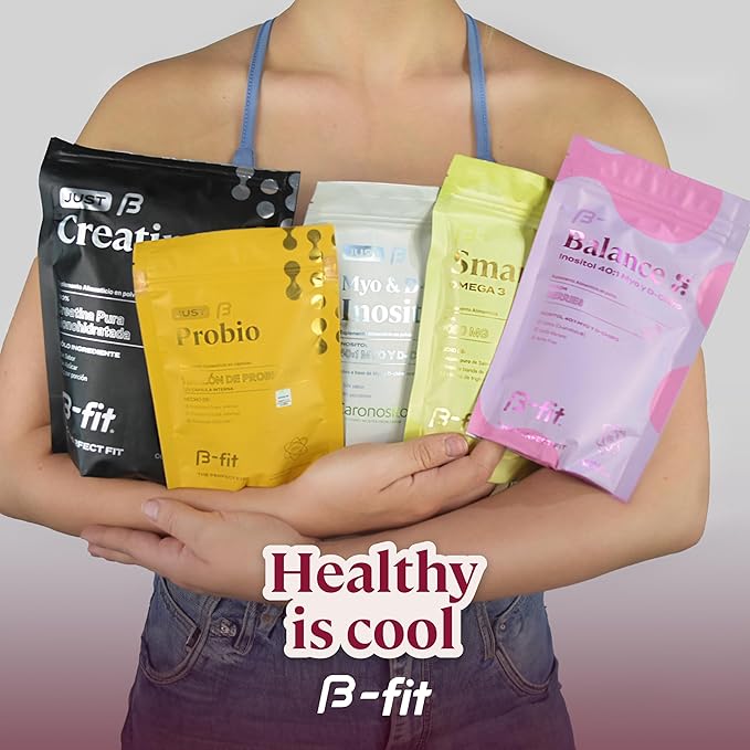 Inositol Balance 150g - Inositol 40:1 Myo & D-Chiro - Powdered Food Supplement - Berry Flavor - Folic Acid - No Additives - 100% Pure - Bottle Free