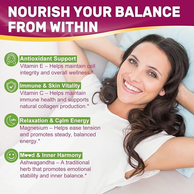 Inositol Gummies for Women + Chasteberry, Myo-Inositol & D-Chiro Inositol 2000mg + 50mg Ideal 40:1 Ratio with Methylated B12 & Folate, Choline, Magnesium, Vitamin D3 for Overall Health, Pack of 2
