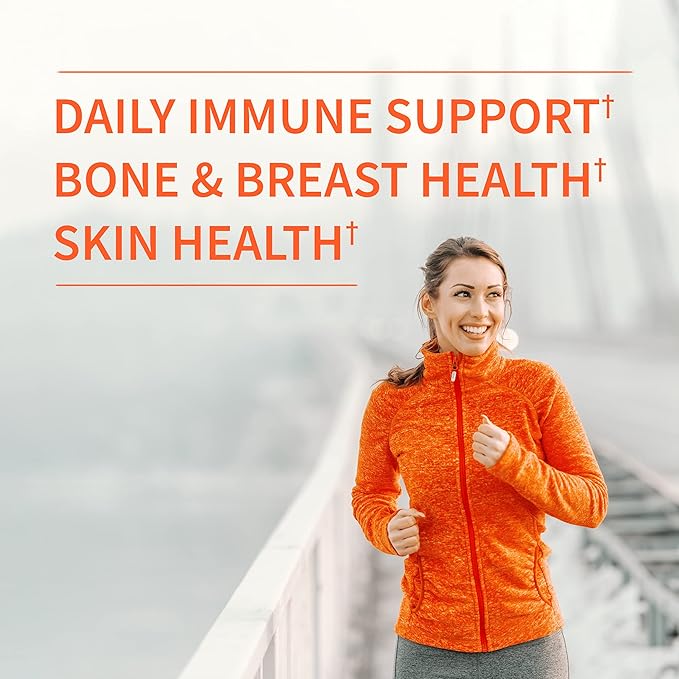 Garden of Life Quercetin Zinc Once Daily Immune Support Supplement with Vitamin D3 for Bone Health, Breast Health & Skin Health, Dr Formulated - Gluten Free, Non GMO, Carbon Neutral – 30 Mini Tabs