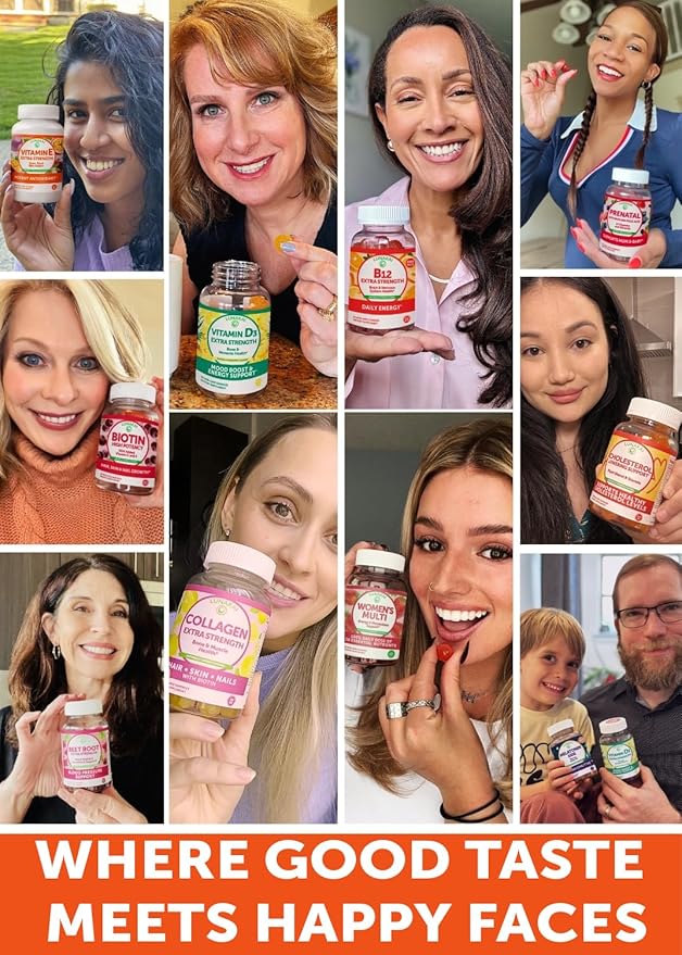 Lunakai USA Made High Potency Vitamin C Gummies for Adults and Kids - 300mg Immune Support - Non-GMO, Vegan, Delicious Orange Flavor, 60ct