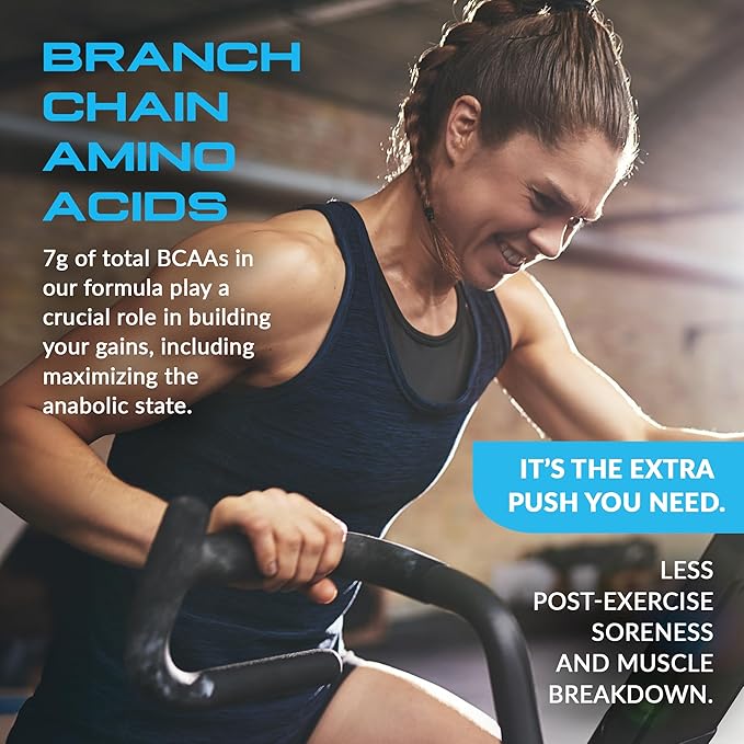 Granite Essential Amino Acids Powder for Muscle Recovery and Growth with 10g EAAs and 7g BCAAs - Soy-Free, Gluten-Free, 448g (30 Servings), Strawberry Lemonade