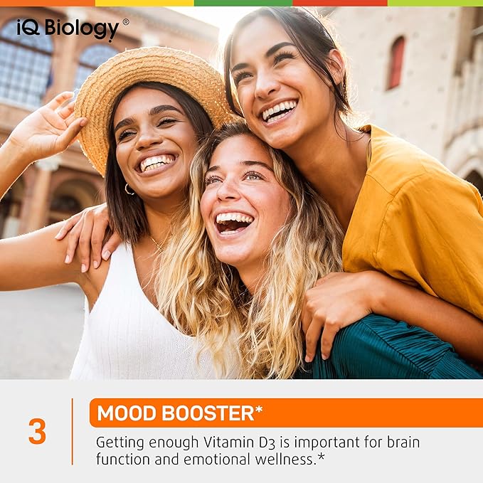 Vitamin D3 10000 IU - USDA Organic Immunity Support Vitamin D Drops for Adults & Kids, Vit D3 Liquid Form Supplement - Strong Teeth, Dental Health, Strong Bones & Brain Function Support*, Made in USA