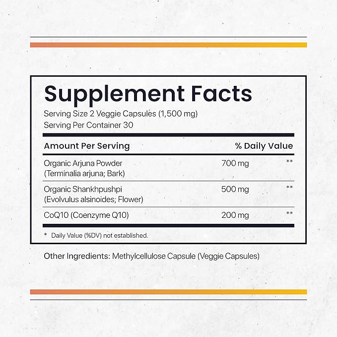 Nature's Pure Blend - COQ10 Plus: COQ10 Nutritional Supplements - Heart Health - Blood Pressure Support - Energy - Antioxidant - Circulation, Immune Support