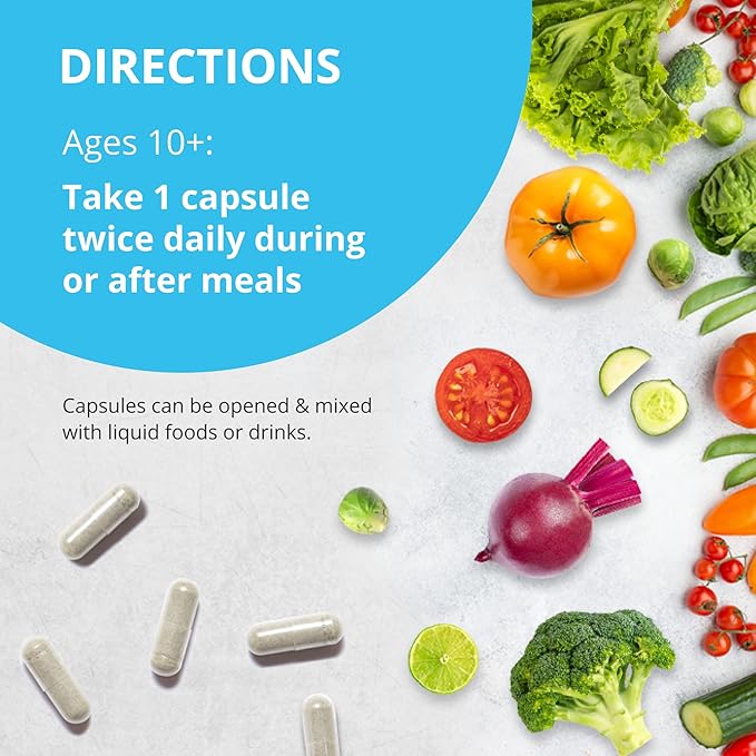 Doctor Plus - Calcium Supplement with Vitamin D3, Vitamin K2 (MK7), Magnesium Capsules for Bone Strength, Healthy Bones, Immunity, Calcium Max Absorption for Children (10+) and Teens - 60 Capsules