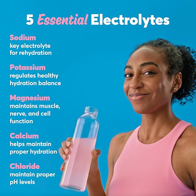 Nuun Sport Electrolyte Tablets - Dissolvable in Water, Orange, 5 Essential Electrolytes for Hydration, 1g Sugar Drink Mix, Vegan, Non-GMO, 8 Pack (80 Total Servings)