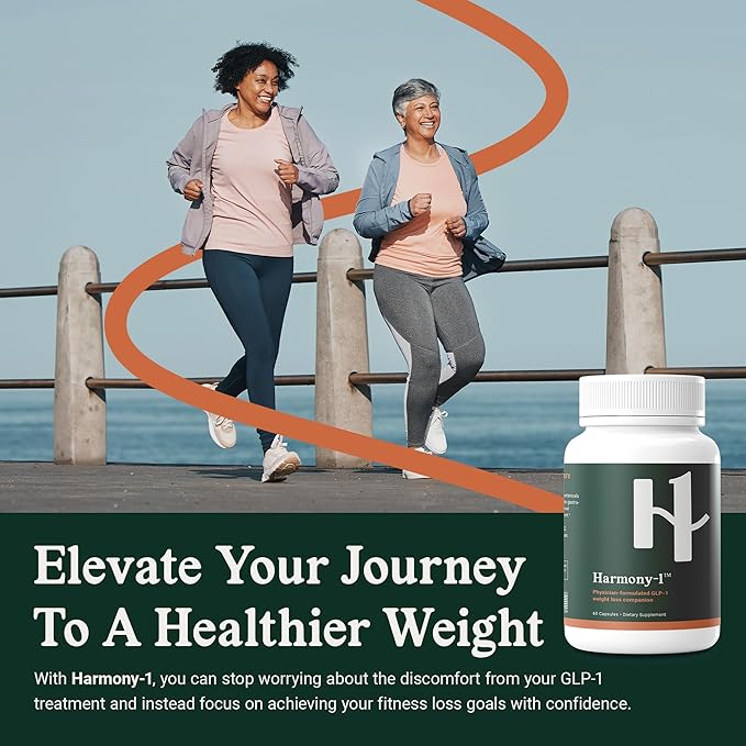 Gut Health Supplement - for GLP-1 Medication Patients - Digestive Aid and Bloating Relief - for Better Weight Management - Supports Well-Being, 60 Capsules