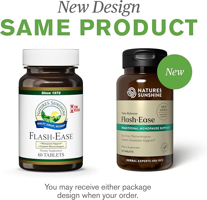 Nature's Sunshine Flash Ease TR, 60 Tablets