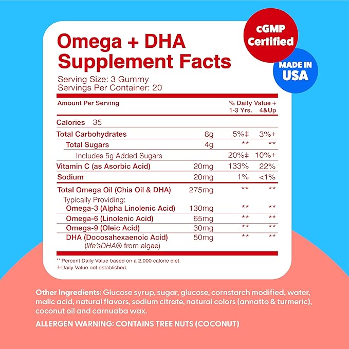 Feel Great Kids Essentail Vitamins Trio - Omega + DHA - Vitamin D - Multivitamin for Wellness & Immune Support