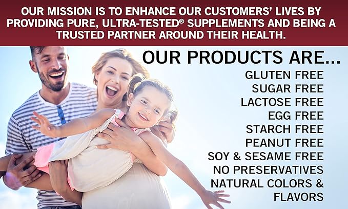 Kirkman - Children’s Multivitamin & Mineral Capsules - 120 Capsules - Potent Broad Spectrum Vitamin/Mineral Supplement - with Coenzyme Q-10 - No Artificial Colors or Flavors