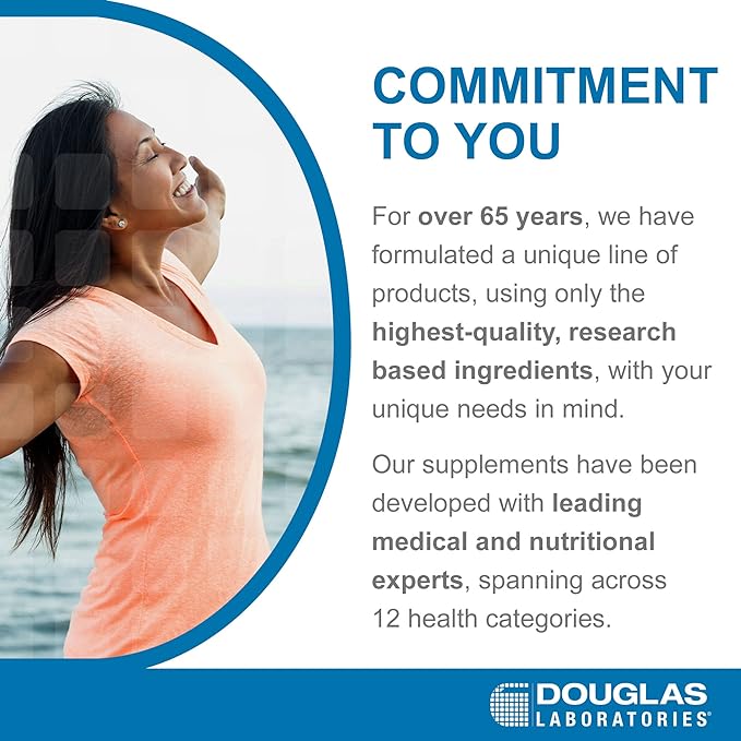 Douglas Laboratories DHEA 50 mg Capsules - Micronized - Supports Hormone Balance, Immunity, Brain, Bone Health & Metabolism* - Non-GMO - 100 Vegetarian Capsules