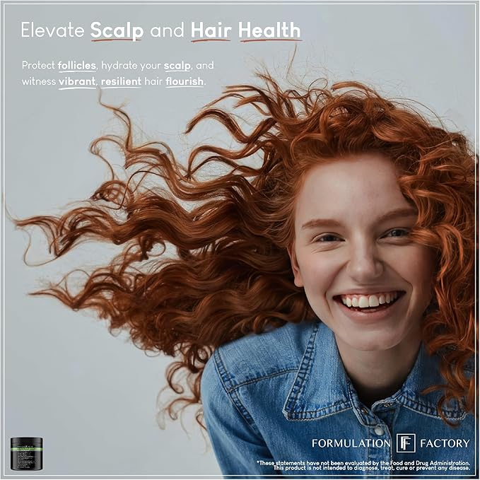 Crown of Glory 10 in 1 Hair Growth Maximizer, DHT Blocker Supplement, Saw Palmetto, Fo-Ti, Collagen, Pumpkin Seed Oil & More, Supports Thicker, Stronger Hair & Scalp Health (120 Capsules - 2 Months)