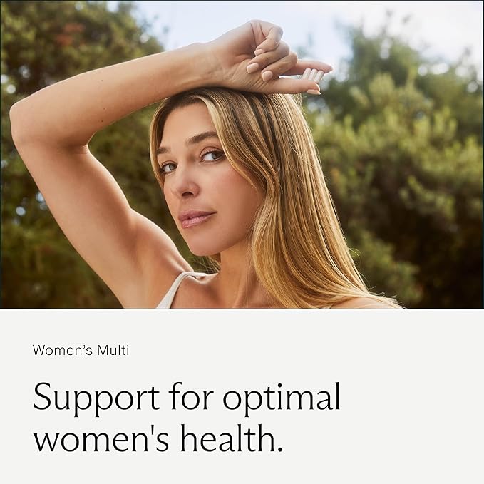 Needed. Multivitamin for Women with 23 Vitamins, Minerals and Antioxidants - Daily Womens Multivitamin - Vitamin B12, B6, D3, Choline, Calcium, Biotin, Magnesium, Folate and More, Citrus Scent Insert