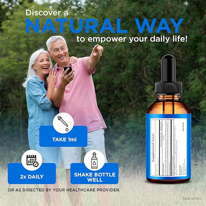 (3 Pack) NeuroQuiet Drops - Hearing Support Formula, Official NeuroQuiet to Support Cognitive Performance, All Natural Neuro Quiet to Maintain Auditory Health, Gotas Review (90 Servings)