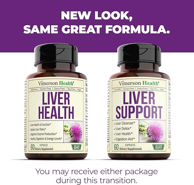 Liver Cleanse Detox & Repair Milk Thistle Supplement. Liver Support with Choline, Artichoke Extract, Chicory & Dandelion Root Supplement. Milk Thistle Liver Detox & Liver Cleanse. 60 Liver Health Caps