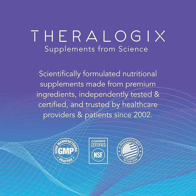 Theralogix Canabrex Palmitoylethanolamide (Pea) Supplement - 60-Day Supply - Joint Health Supplement for Women & Men - Sleep & Immune Support Supplement - NSF Certified - 120 Capsules