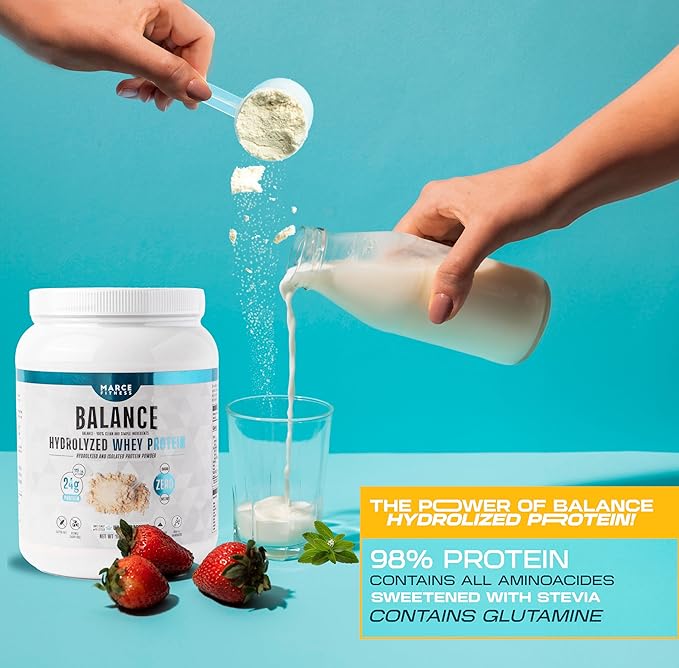 Hydrolyzed Whey Protein byMarceFitness unflavored 1 Pound
