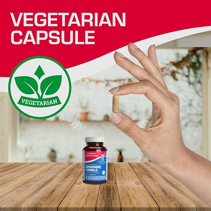 Phytoestrogen Menopause Supplement for Women - Clinical Formula with Dong Quai Vitex & Black Cohosh for Menopause Hot Flashes Night Sweats Mood Support & More - One Capsule Daily - 1 Month Supply